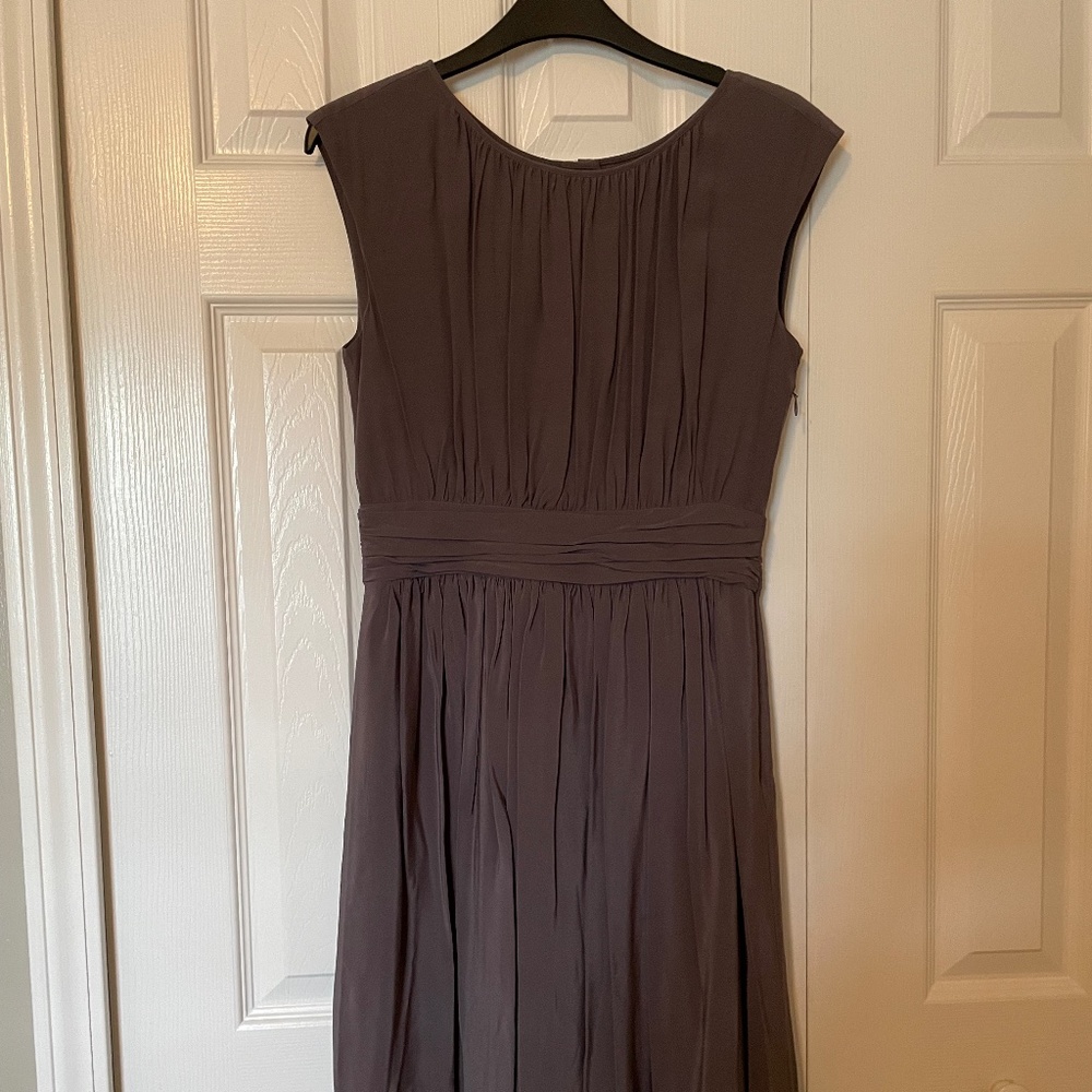 Boden Pewter/Grey Selina Dress, US Size 4R